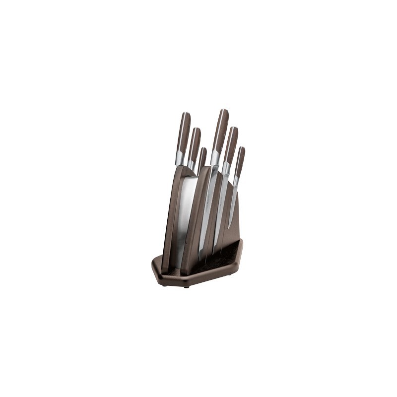 Boker Cuisine Set de 6 couteaux avec support magnétique couteaux - Boker Cuisine 03BO520SET Mallettes Blocs & Coffrets