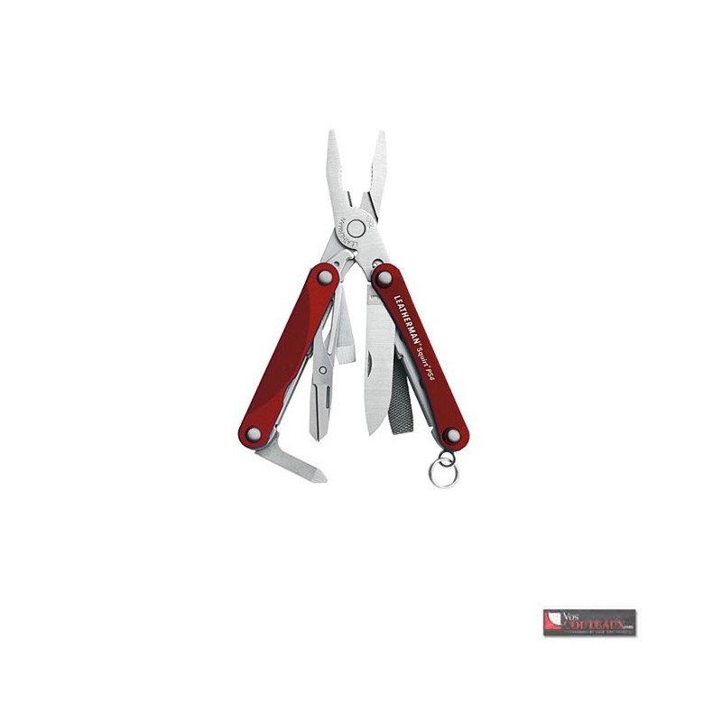 Leatherman Leatherman Multi-outils Squirt PS4 - 9 outils LMSQUIRTPS4R Multi-Outils