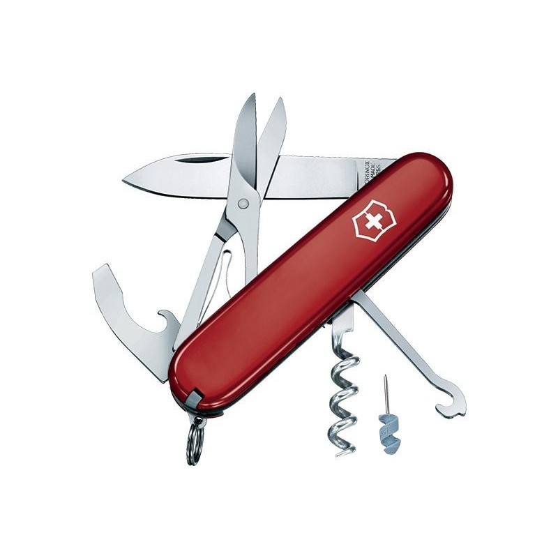 VICTORINOX Couteau suisse Victorinox Compact Rouge - 15 fonctions 1.3405 Couteau suisse