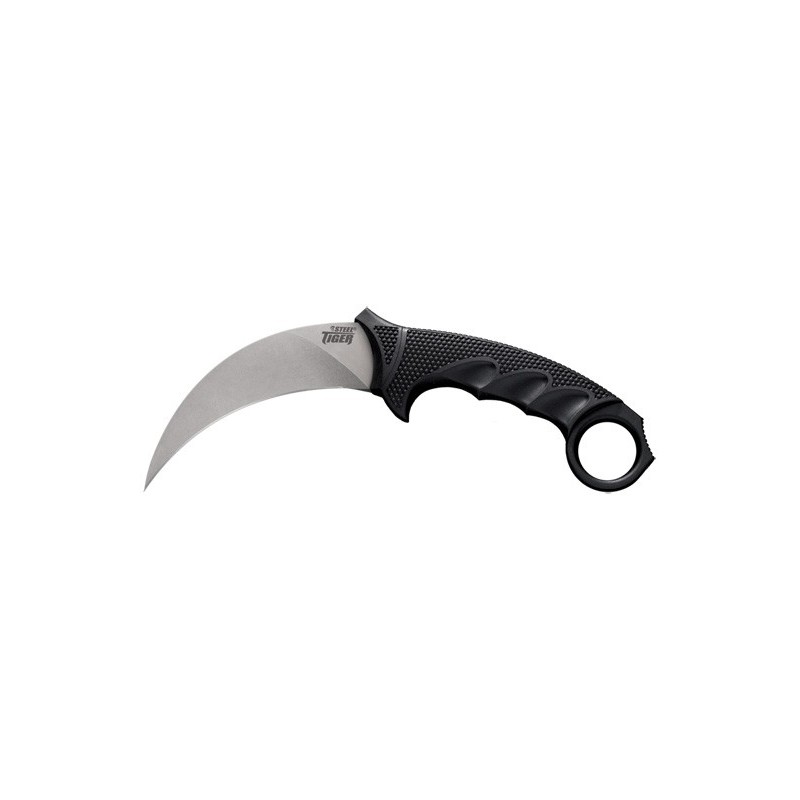 Cold Steel Couteau fixe Cold Steel Steel Tiger - lame 12cm CS49KST Couteau Fixe Outdoor