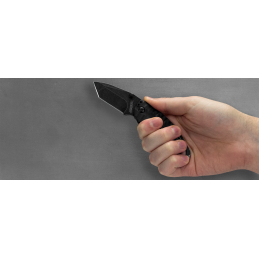 Kershaw Couteau de poche Kershaw Shuffle II Black - tanto 6,4cm KW8750TBLKBW Couteaux de poche