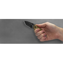 Kershaw Couteau pliant Kershaw Shuffle II Tan - lame tanto 6,4cm KW8750TTANBW Couteaux de poche