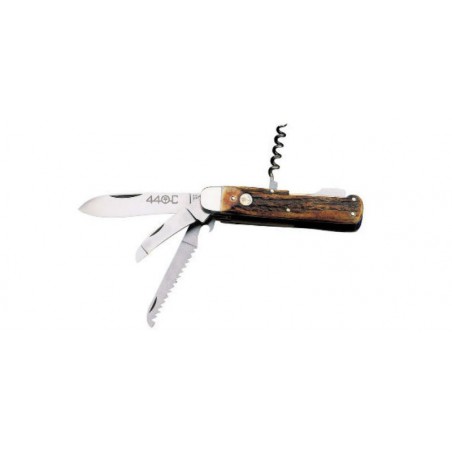 Boker Solingen Couteau Böker Hunters Knife Quadro - lame 8,5cm 110645 Couteaux de poche