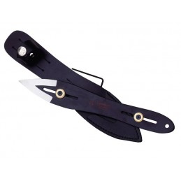 Couteau à lancer réglable Cudeman noir tout inox 25.5cm