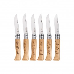 Opinel Coffret Collection Nature Opinel n°7 : 6 couteaux OP001555 Couteau de collection