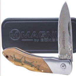Boker Magnum Couteau pliant damas Böker Magnum Caveman - 8,2cm 01RY818DAM Home