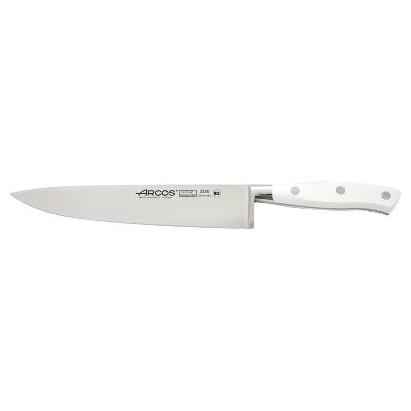 Arcos Couteau de Chef Forgé Arcos Riviera - 20cm A233624 Couteaux de cuisine