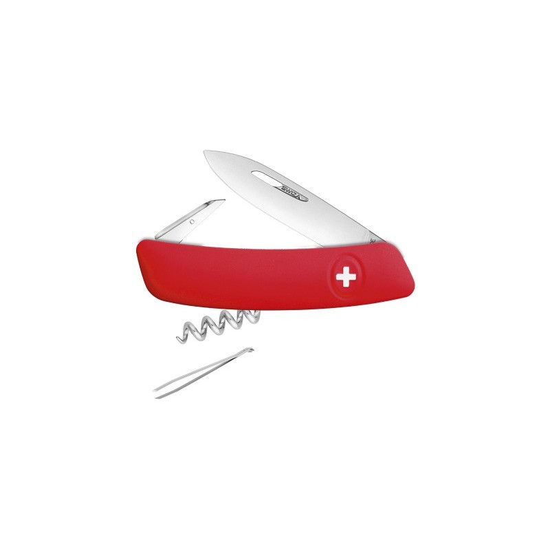 Swiza Couteau suisse Swiza D01 Rouge - 6 fonctions ZD01R Couteau suisse