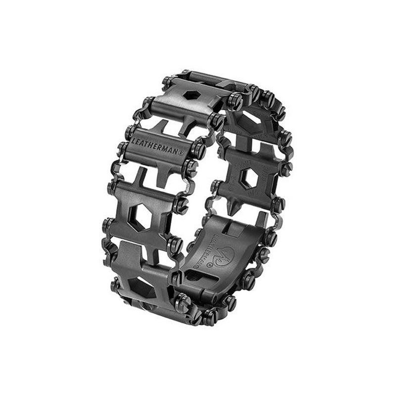 Leatherman Bracelet multifonctions LEATHERMAN « TREAD » Noir Inox 832324 Multi-Outils