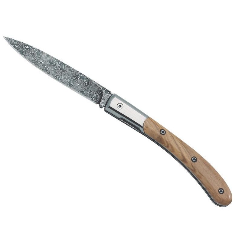 FOX Knives Couteau pliant Fox Elite 271 - 120 couches damas 2271 Couteaux de poche
