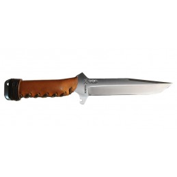 Wildsteer Couteau de chasse Wildsteer X Wild Cuir Gold - 16cm WIXW0101 Couteaux de Chasse
