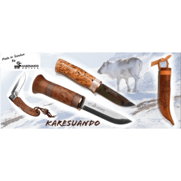 Karesuando Couteau de chasse Karesuando Huggaren - lame fixe 18cm KS3512 Couteau chasse lame fixe