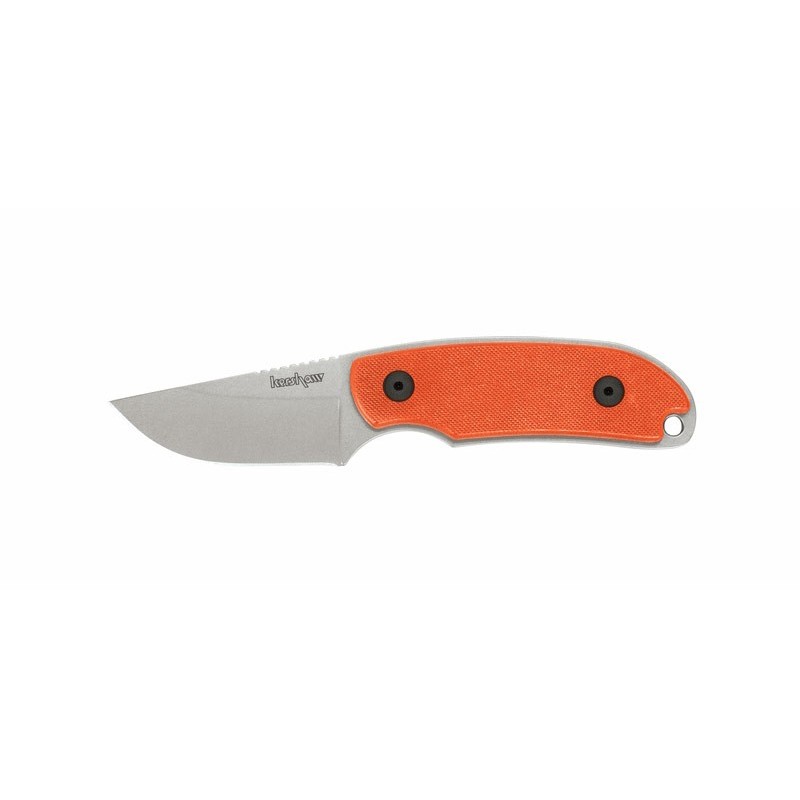 Kershaw Couteau Fixe à Dépecer / Chasse - Kershaw Skinning Knife KW1080OR Couteau chasse lame fixe