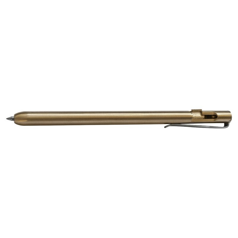 Boker Plus Stylo tactique Böker Plus Rocket Pen Brass 11,3cm 09BO062 Chasse & outdoor