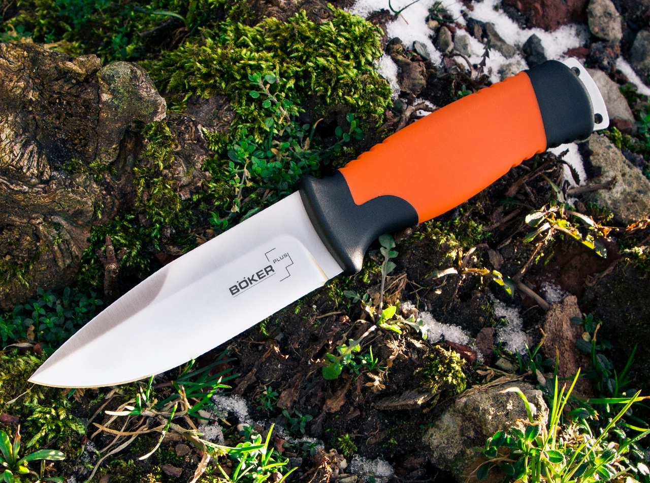 couteau survie chasse boker plus