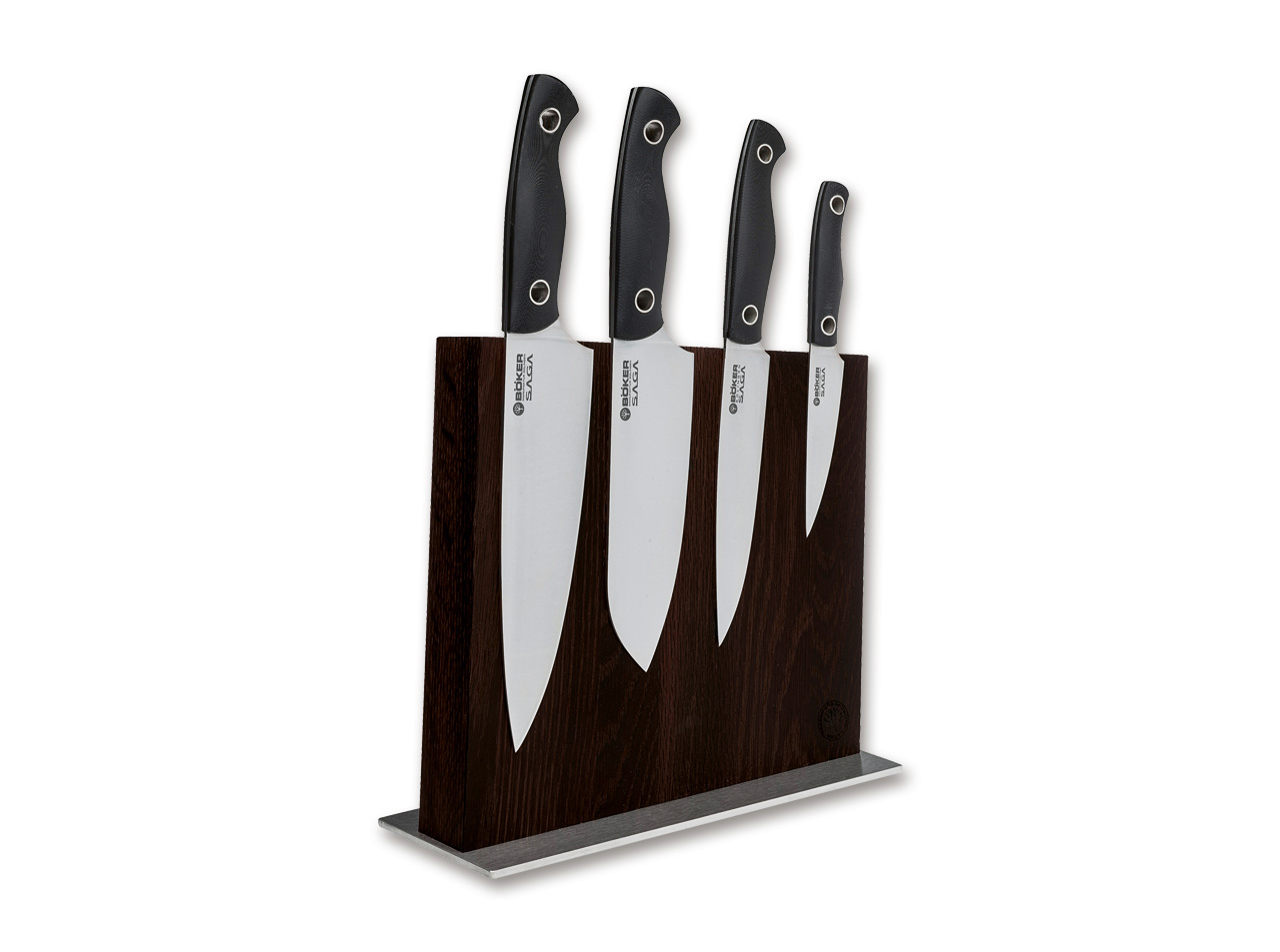 Set 4 couteaux de cuisine Böker Saga G10