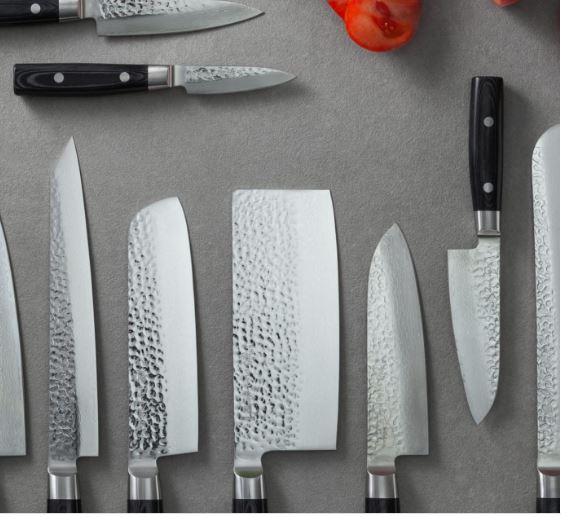yaxell zen couteaux japonais damas cuisine